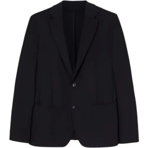 Sport Jacket, Single-Breasted Blazer with Technical Trench Coat , male, Sizes: 2XL - Dondup - Modalova