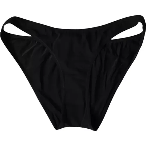 Schwarzes Logo Bikini Unterteil Bademode - Dolce & Gabbana - Modalova