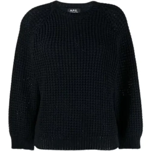 Stylish Pullover Sweater for Men , female, Sizes: S, M - A.p.c. - Modalova