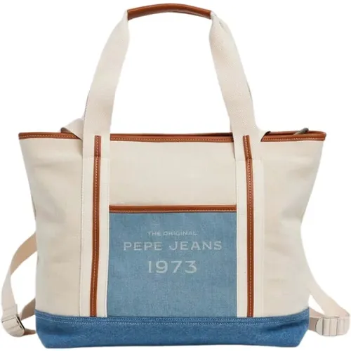 Tote Bags , female, Sizes: ONE SIZE - Pepe Jeans - Modalova