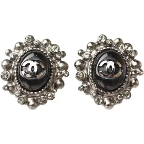 Pre-owned Metal earrings , female, Sizes: ONE SIZE - Chanel Vintage - Modalova