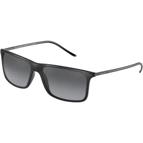Frame Sunglasses for Men , male, Sizes: 57 MM - Giorgio Armani - Modalova