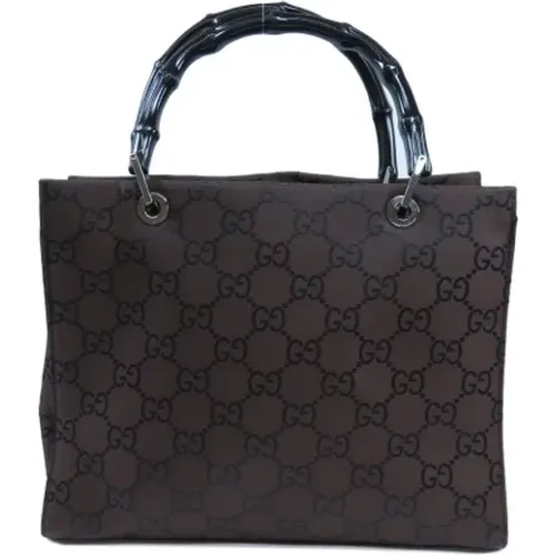 Pre-owned Nylon handbags , female, Sizes: ONE SIZE - Gucci Vintage - Modalova