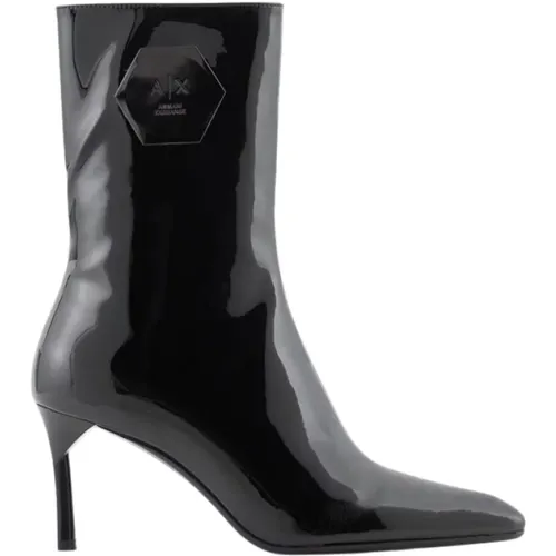 Stilvolle Stiefel für Modischen Look , Damen, Größe: 36 EU - Armani Exchange - Modalova