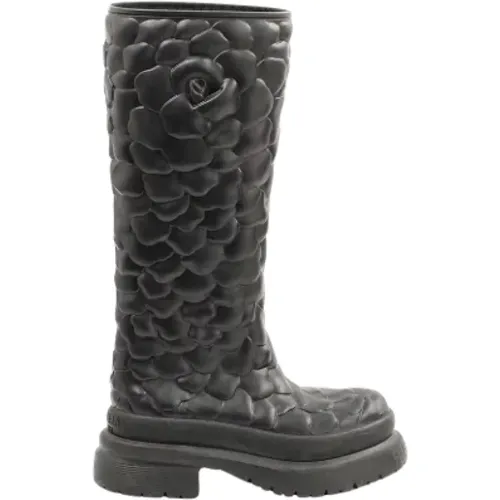 Pre-owned Rubber boots , female, Sizes: 4 UK - Valentino Vintage - Modalova