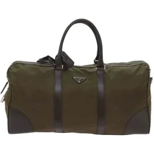 Pre-owned Stoff reisetaschen , Damen, Größe: ONE Size - Prada Vintage - Modalova