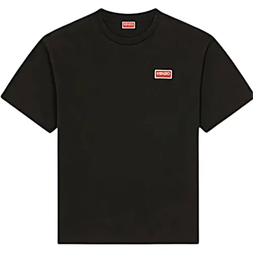 Lässiges Baumwoll T-Shirt , Damen, Größe: L - Kenzo - Modalova