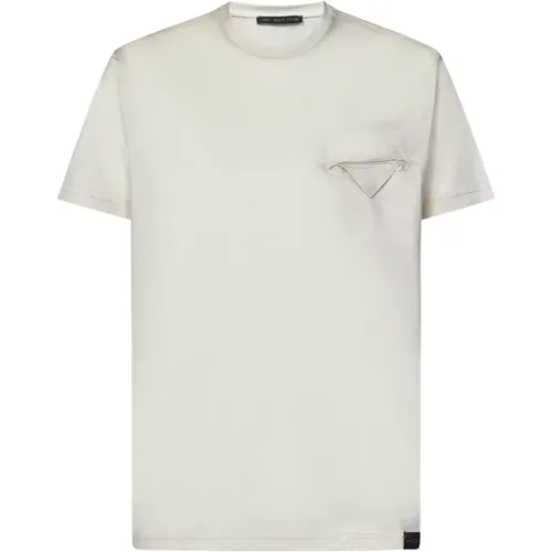 T-shirts and Polos Grey , male, Sizes: L, XL, M, 2XL - Low Brand - Modalova