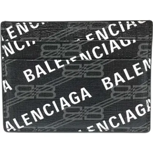 Pre-owned Leather wallets , male, Sizes: ONE SIZE - Balenciaga Vintage - Modalova