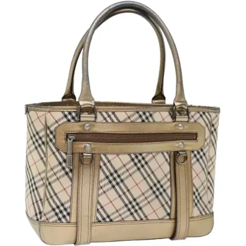 Pre-owned Canvas handbags , female, Sizes: ONE SIZE - Burberry Vintage - Modalova