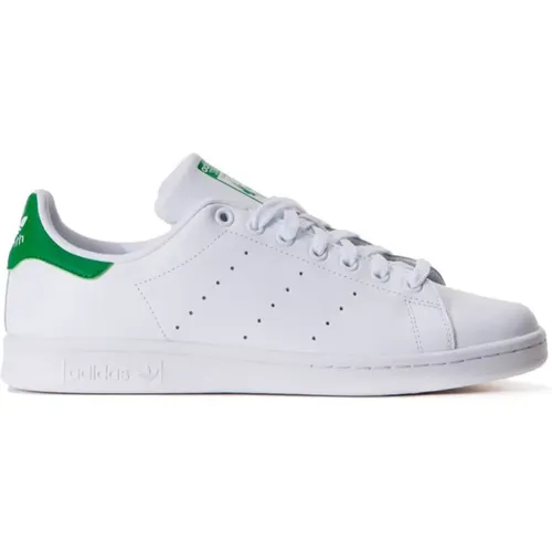 Stan Smith Sneakers - Weißes Leder , Damen, Größe: 36 2/3 EU - Adidas - Modalova