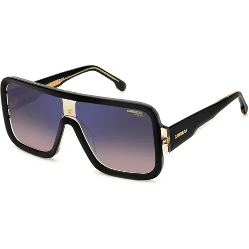 Flaglab 14 Sunglasses Beige/Brown , unisex, Sizes: 62 MM - Carrera - Modalova