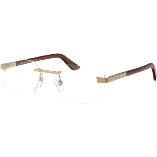 Stylish Optical Glasses Ct0411O , male, Sizes: 57 MM - Cartier - Modalova