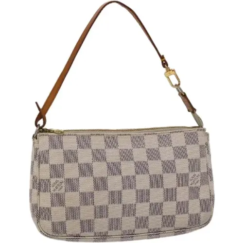 Pre-owned Canvas Shoulder Bag , female, Sizes: ONE SIZE - Louis Vuitton Vintage - Modalova