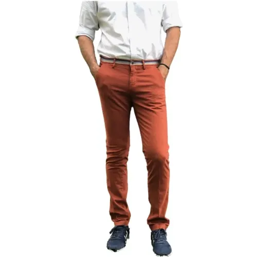 Slim Chino Pants , male, Sizes: XS - Mason's - Modalova