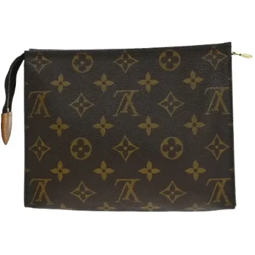 Pre-owned Canvas clutches , female, Sizes: ONE SIZE - Louis Vuitton Vintage - Modalova