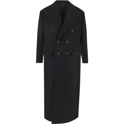 Doppelreihiger Mantel für Männer - Dolce & Gabbana - Modalova