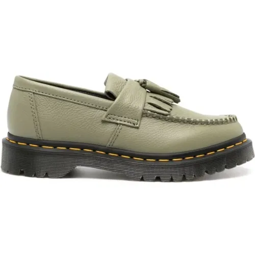 Stylish Olive Loafers Women , female, Sizes: 7 UK - Dr. Martens - Modalova