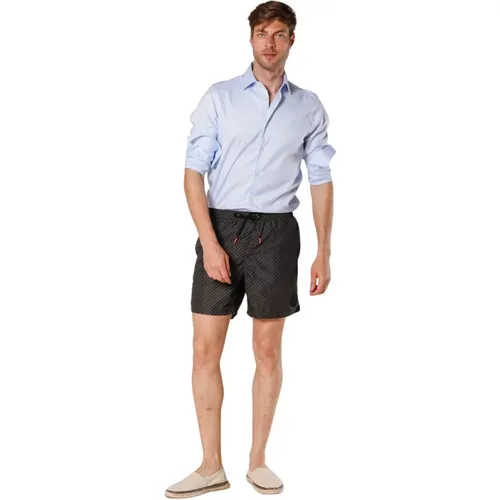 Monogramm Strand Badehose Mason's - Mason's - Modalova