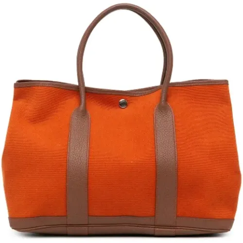 Pre-owned Canvas totes , female, Sizes: ONE SIZE - Hermès Vintage - Modalova