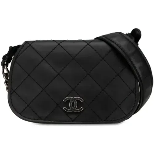 Pre-owned Leather chanel-bags , female, Sizes: ONE SIZE - Chanel Vintage - Modalova