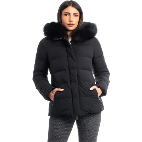 Fur Kilie Jacket , female, Sizes: M - Moorer - Modalova