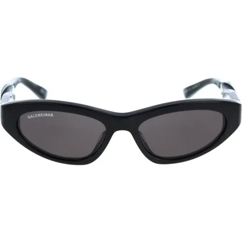 Iconic Sunglasses with Uniform Lenses , female, Sizes: 54 MM - Balenciaga - Modalova