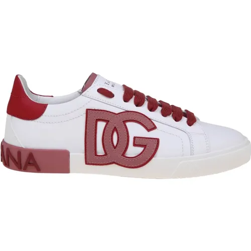 Low Top Sneakers in Nappa Calfskin , male, Sizes: 5 UK, 3 UK, 6 UK, 4 UK, 2 UK - Dolce & Gabbana - Modalova