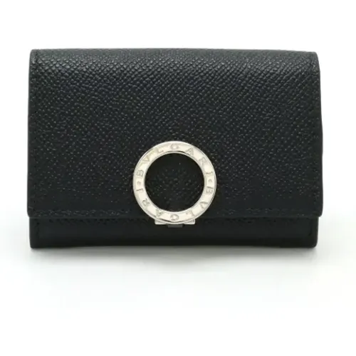 Pre-owned Leather wallets , female, Sizes: ONE SIZE - Bvlgari Vintage - Modalova