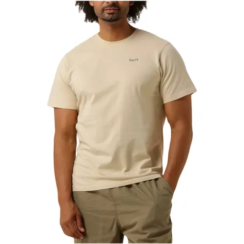 Herren Polo T-Shirts Still T-Shirt , Herren, Größe: S - Forét - Modalova