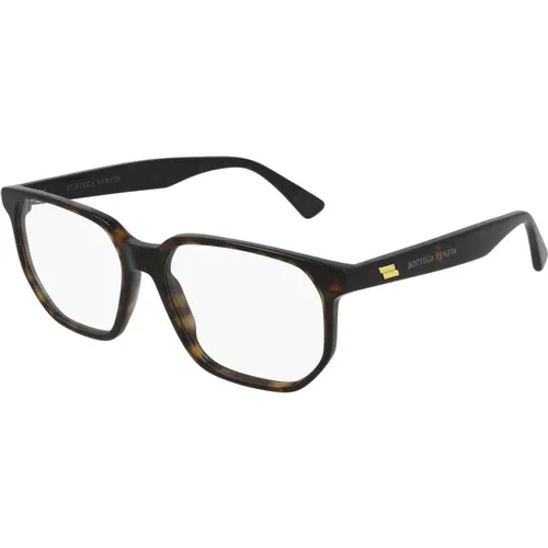Stilvolle Brille Bv1097O Schwarz , unisex, Größe: 54 MM - Bottega Veneta - Modalova
