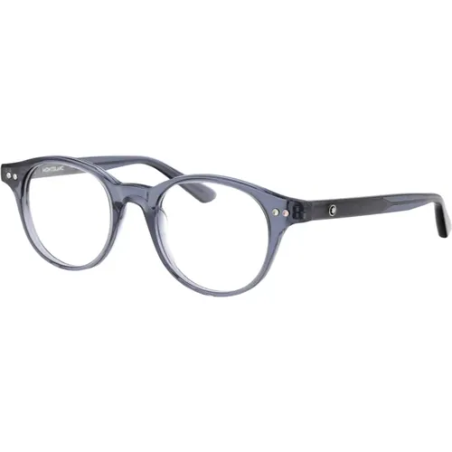 Stylische Optische Brille Mb0255O , Herren, Größe: 49 MM - Montblanc - Modalova