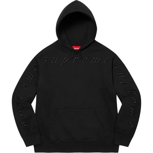 Limited Edition Raised Embroidery Hoodie , male, Sizes: XL - Supreme - Modalova