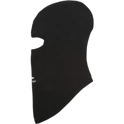 Logo Balaclava Hüte Balenciaga - Balenciaga - Modalova