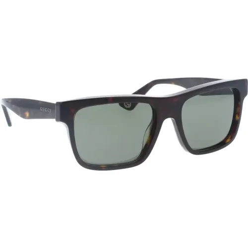 Stilvolle Sonnenbrille Schwarzer Rahmen - Gucci - Modalova