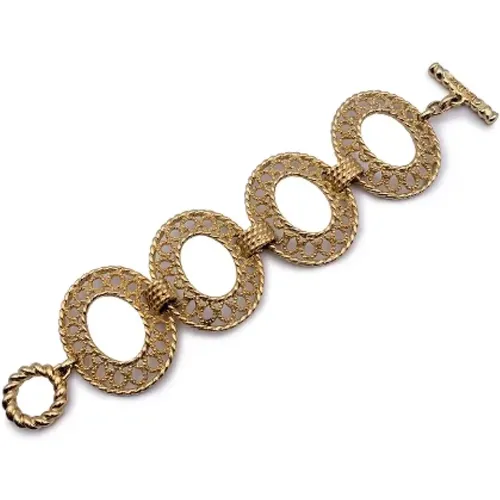 Pre-owned Metal bracelets , female, Sizes: ONE SIZE - Dior Vintage - Modalova