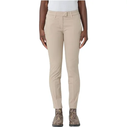 Chinos , female, Sizes: W25, W28, W30 - Dondup - Modalova