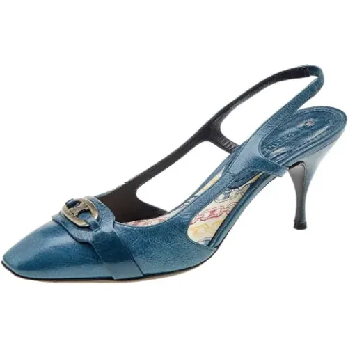 Pre-owned Leather sandals , female, Sizes: 7 UK - Celine Vintage - Modalova
