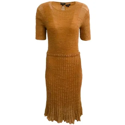 Pre-owned Wool dresses , female, Sizes: M - Chanel Vintage - Modalova