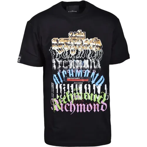 Baumwoll T-Shirt John Richmond - John Richmond - Modalova