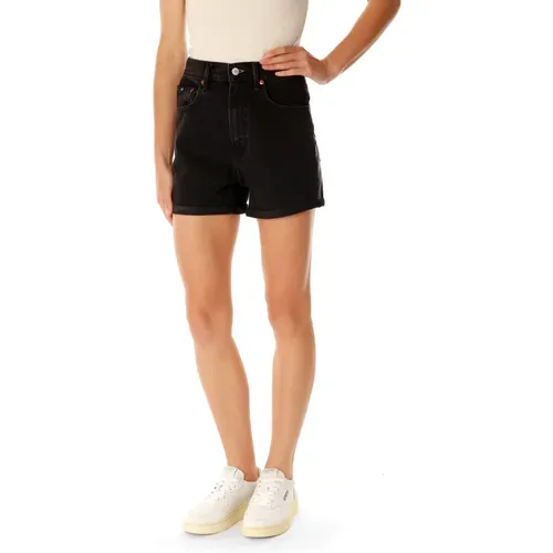 Hohe Leibhöhe Denim Shorts , Damen, Größe: W26 - Denham - Modalova