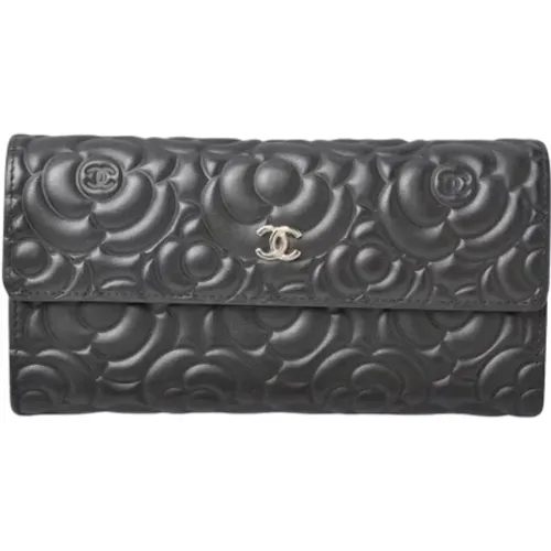 Pre-owned Leather wallets , female, Sizes: ONE SIZE - Chanel Vintage - Modalova