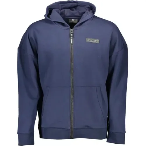 Hooded Sweatshirt with Contrasting Details , male, Sizes: M, L - Plein Sport - Modalova