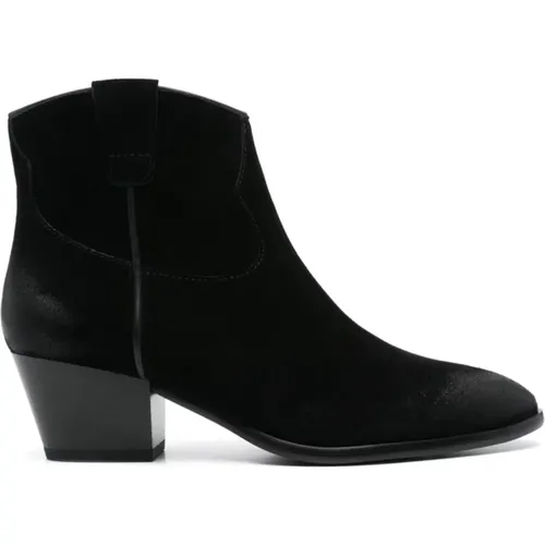 Schwarze Stiefel für stilvolle Outfits , Damen, Größe: 36 EU - Ash - Modalova