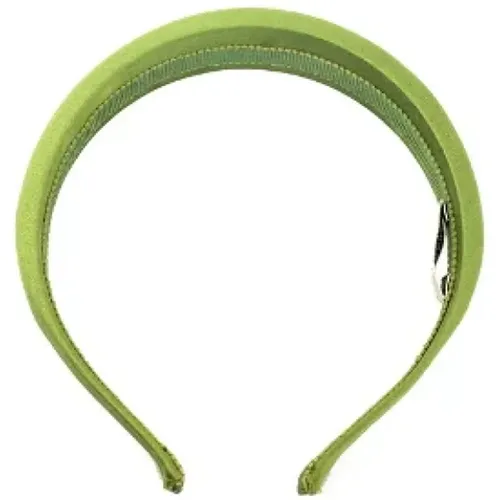 Pre-owned Canvas hair-accessories , female, Sizes: ONE SIZE - Prada Vintage - Modalova