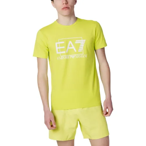 T-Shirts , male, Sizes: M, XL, L, 2XL - Emporio Armani EA7 - Modalova