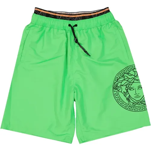 Swim Shorts Ss22 , male, Sizes: M - Versace - Modalova