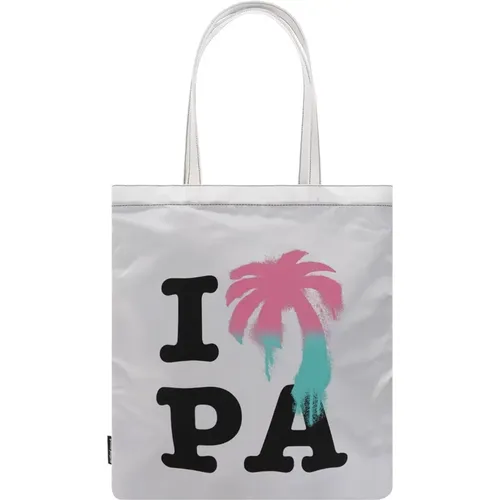 Stilvolle Logo Shopper Tasche - Palm Angels - Modalova