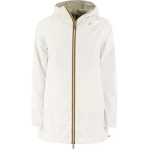 Reversible Hooded Jacket , female, Sizes: M, S, XL, L - K-way - Modalova