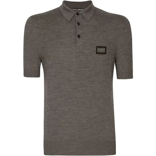 Classic Polo T-Shirt , male, Sizes: 2XL - Dolce & Gabbana - Modalova